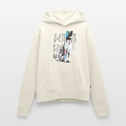 Boa's Hoodie Let's Rock - Naturweiß
