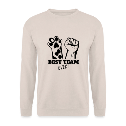 Best Team Ever Classic Pullover Black Edition - Sand