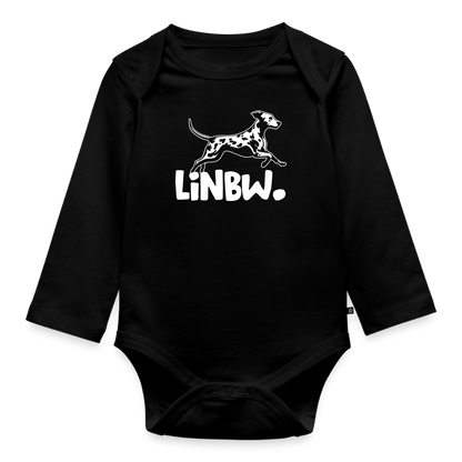 LiNBW. Langarm-Body White Edition - Schwarz