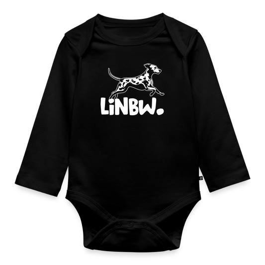 LiNBW. Langarm-Body White Edition - Schwarz