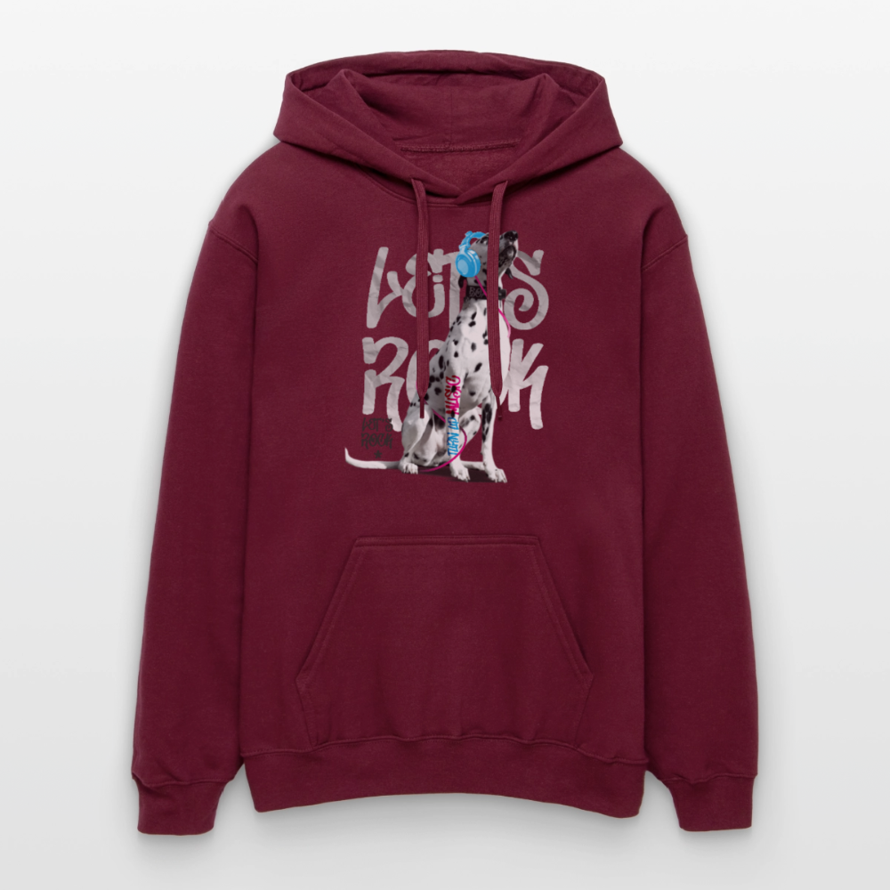 Boa's Hoodie Let's Rock - Maroon