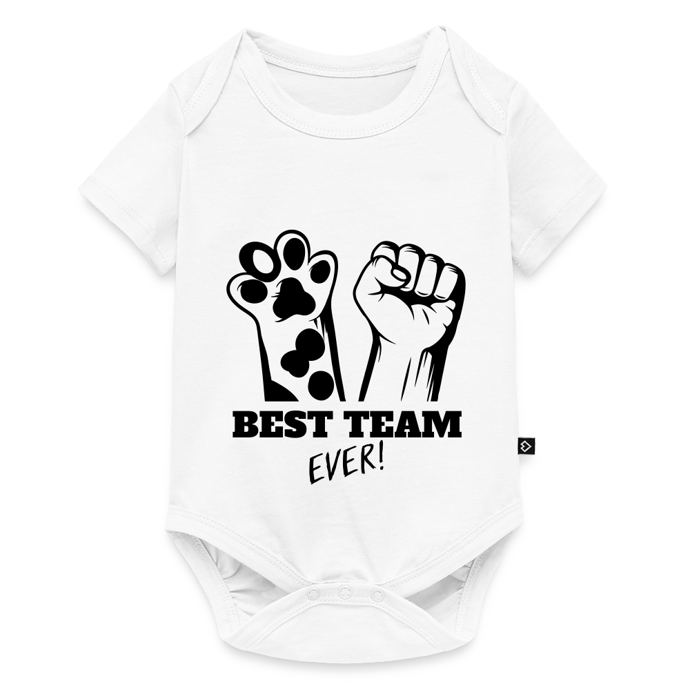 Best Team Ever Kurzarm-Body Black Edition - LiNBW.