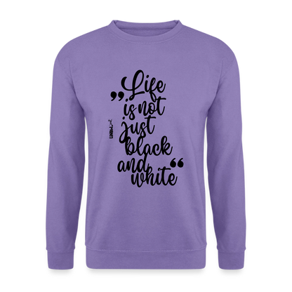 Life is not just black and white Classic Pullover Black Edition - LiNBW.