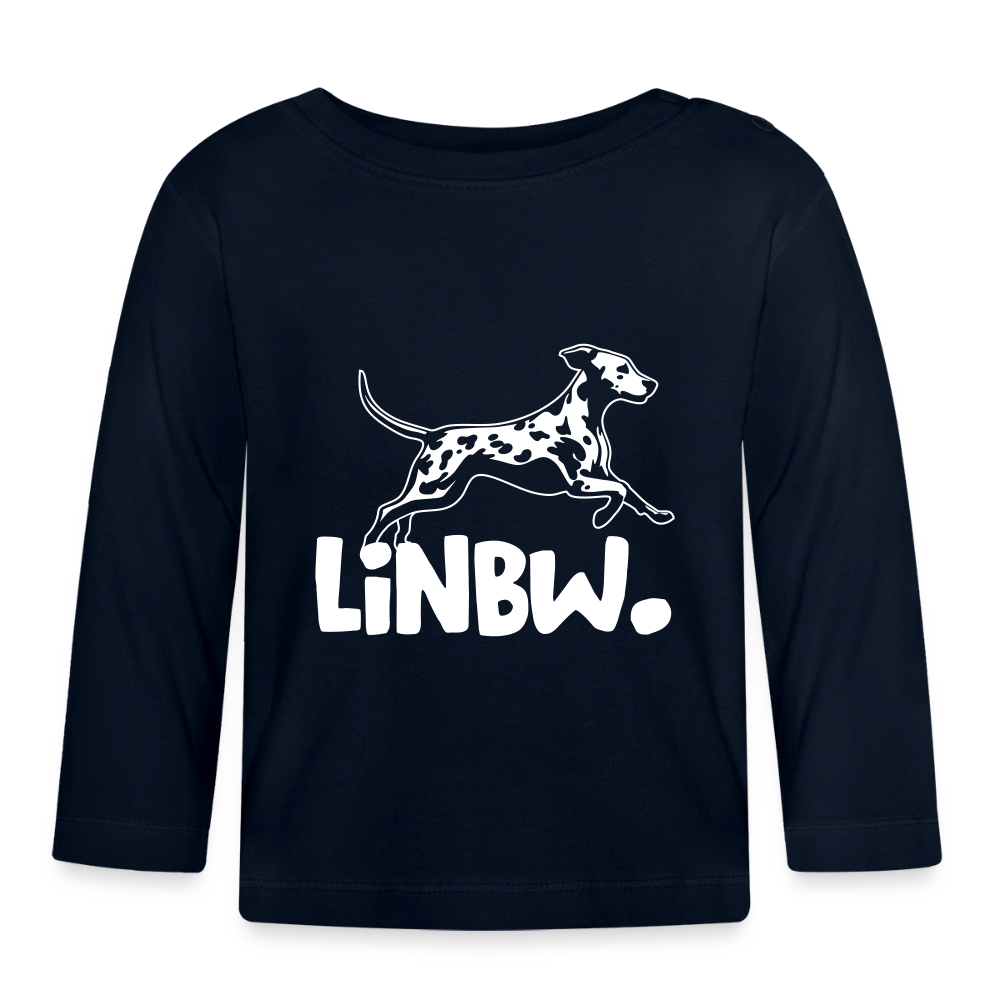 LiNBW. Langarmshirt White Edition - Navy