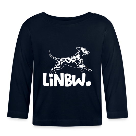 LiNBW. Langarmshirt White Edition - Navy