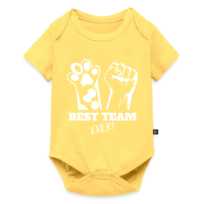 Best Team Ever Kurzarm-Body White Edition - LiNBW.