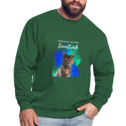 Nala's Classic Pullover Schnurren ist mein Soundtrack White Edition - Grün