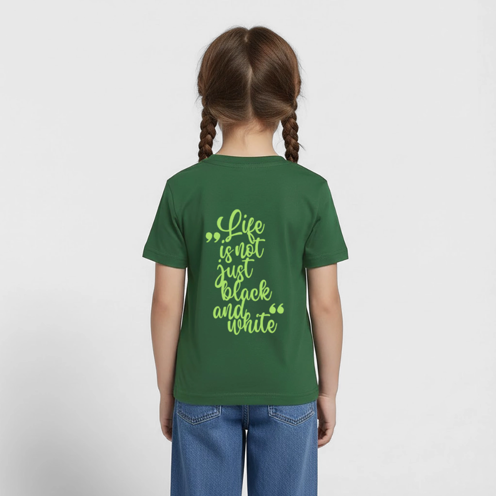 LiNBW. Crew T-Shirt Green Edition Life is not just black and white - LiNBW.