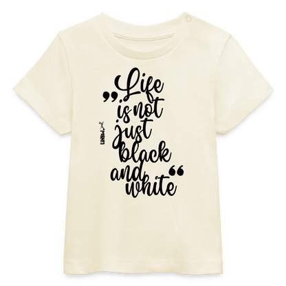 Life is not just black and white T-Shirt Black Edition - LiNBW.