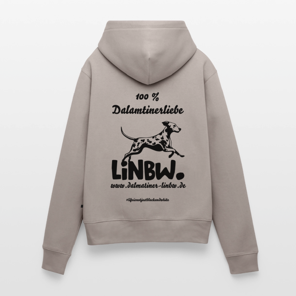 Thanos Hoodie 100 % Dalmatinerliebe - Taupe