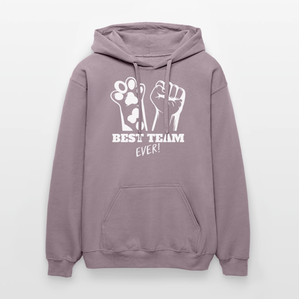 Best Team Ever Hoodie White Edition - Lilagrau 