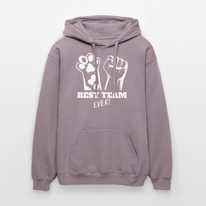 Best Team Ever Hoodie White Edition - Lilagrau 