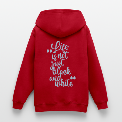 LiNBW. Crew Hoodie Life is not just black and white Edition Blue - LiNBW.
