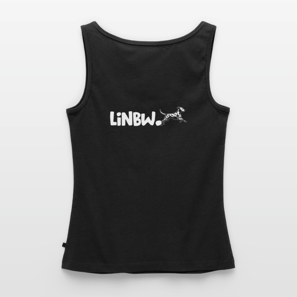 Life is not just black and white Tank Top Premium LiNBW. White Edition - Schwarz
