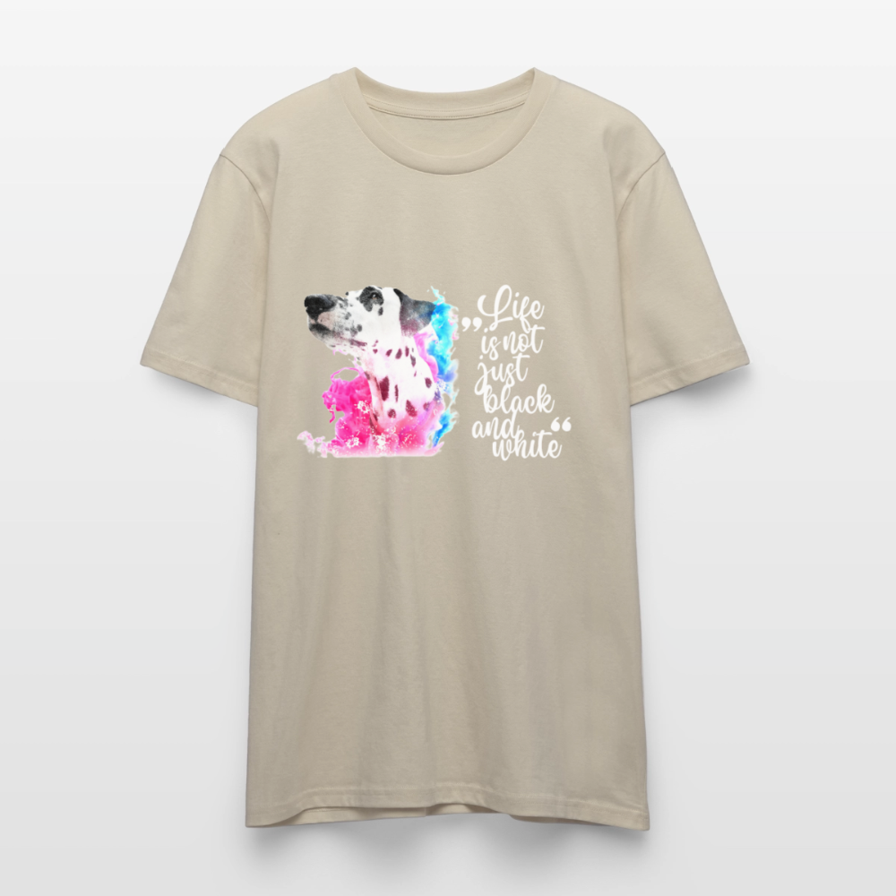 Boa's Unisex T-Shirt Premium Splash White Edition Life is not just black and white - LiNBW.