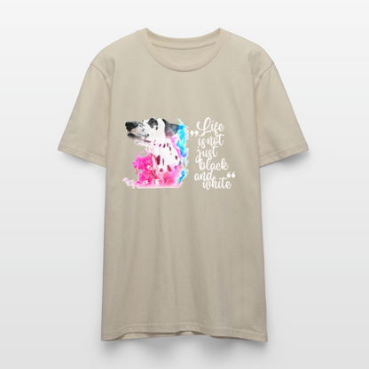 Boa's Unisex T-Shirt Premium Splash White Edition Life is not just black and white - LiNBW.
