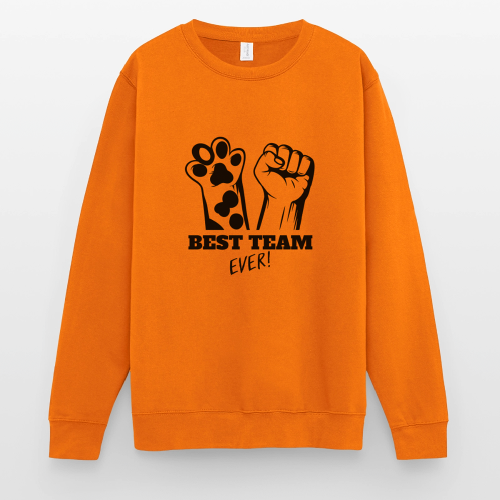 Best Team Ever Classic Pullover Black Edition - Orange