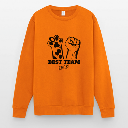 Best Team Ever Classic Pullover Black Edition - Orange
