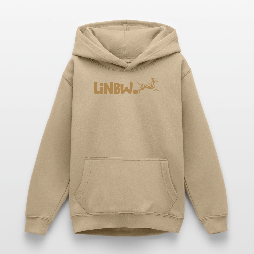 LiNBW. Crew Hoodie Life is not just black and white Edition Brown - LiNBW.