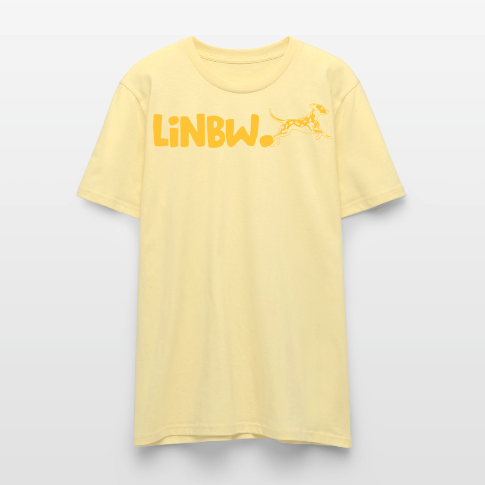 LiNBW. Unisex T-Shirt Premium Crew Yellow Edition Life is not just black and white - LiNBW.