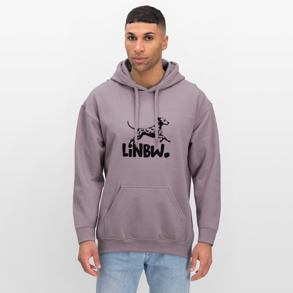 LiNBW. Hoodie Black Edition - Lilagrau 