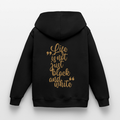LiNBW. Crew Hoodie Life is not just black and white Edition Brown - LiNBW.