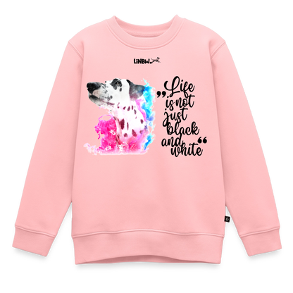 Boa's Pullover Splash Life is not just black and white Edition Black - Rosa