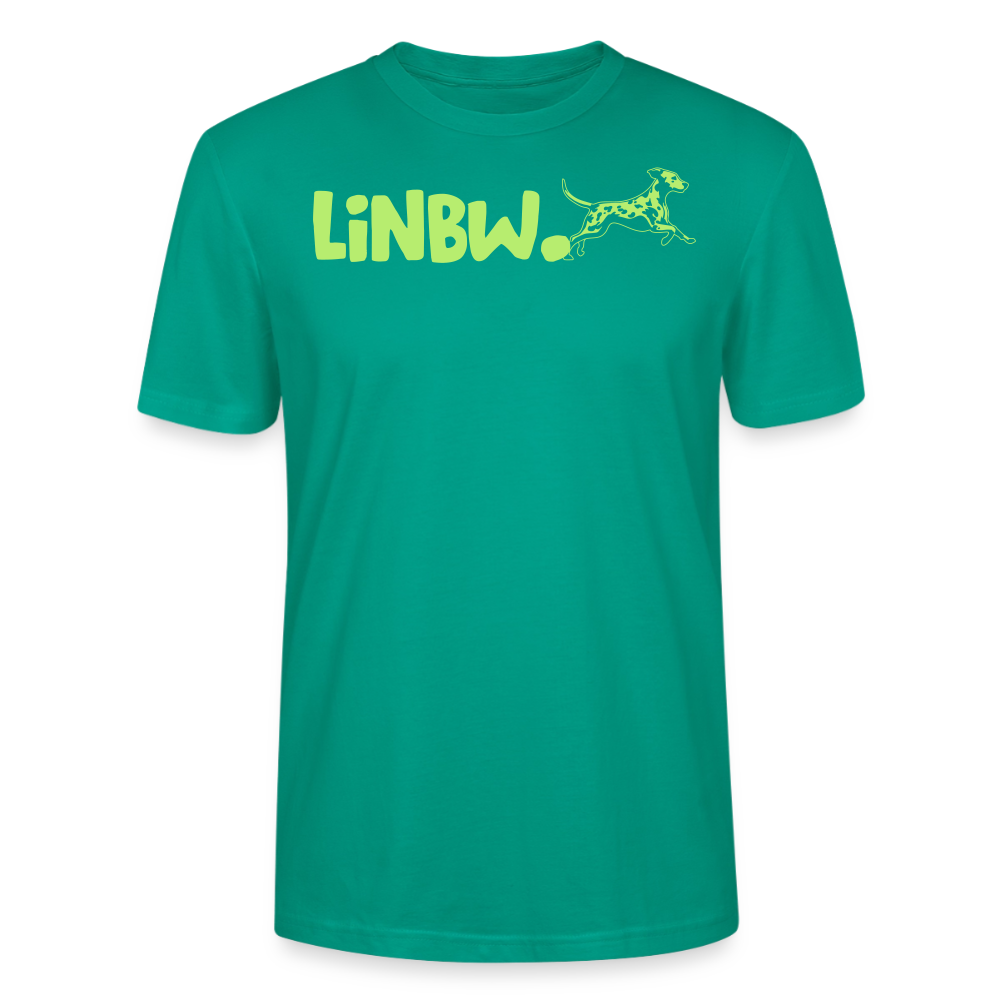 LiNBW. Unisex T-Shirt Premium Crew Green Edition Life is not just black and white - LiNBW.