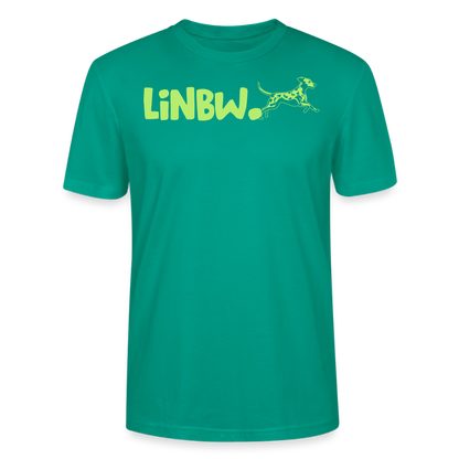LiNBW. Unisex T-Shirt Premium Crew Green Edition Life is not just black and white - LiNBW.