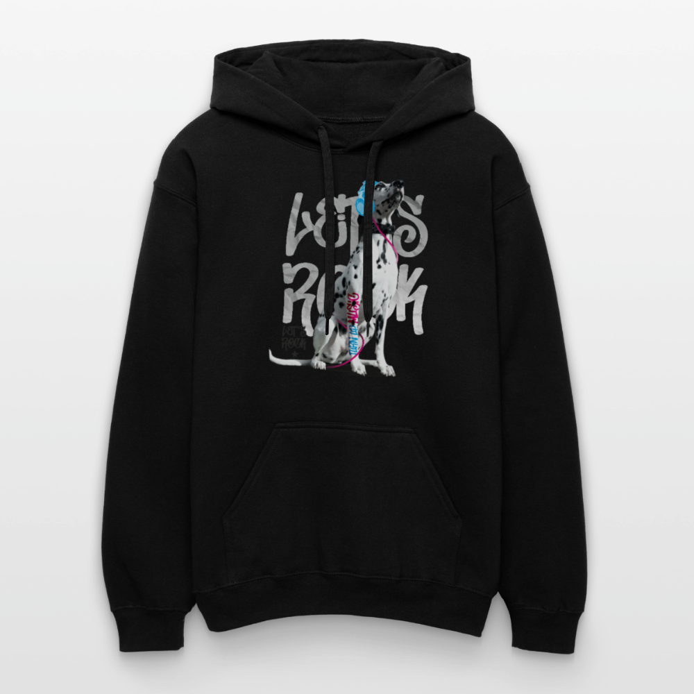 Boa's Hoodie Let's Rock - Schwarz