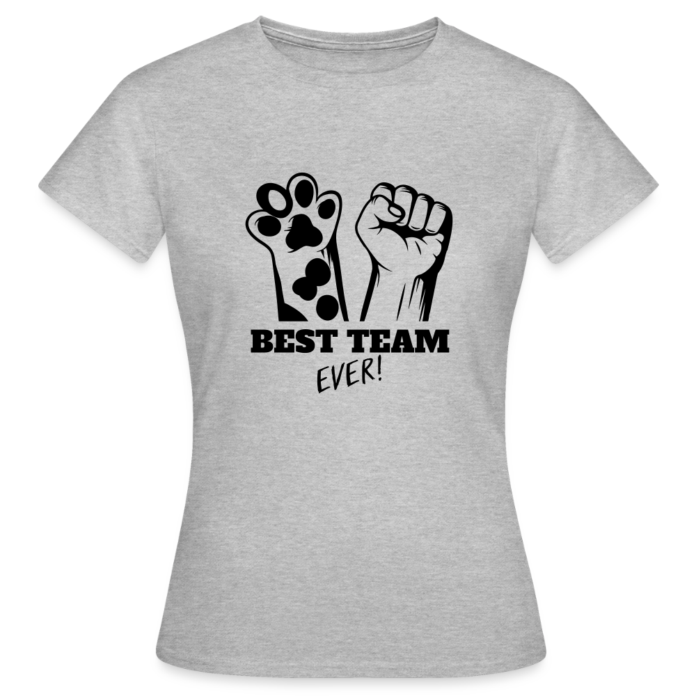 Best Team Ever T-Shirt Black Edition - Grau meliert