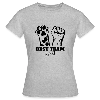 Best Team Ever T-Shirt Black Edition - Grau meliert