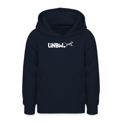 LiNBW. Crew Hoodie Life is not just black and white Edition White - LiNBW.