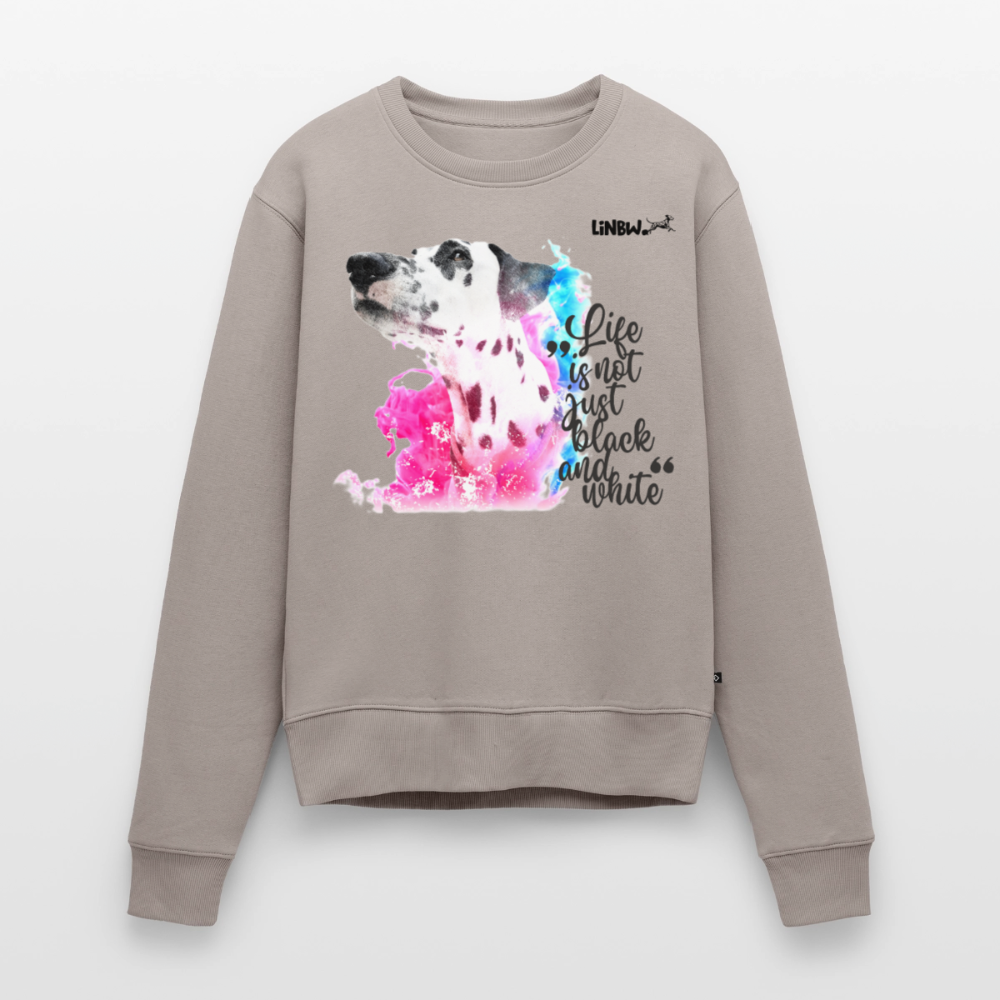 Boa's Pullover Splash Life is not just black and white Edition Black - Taupe