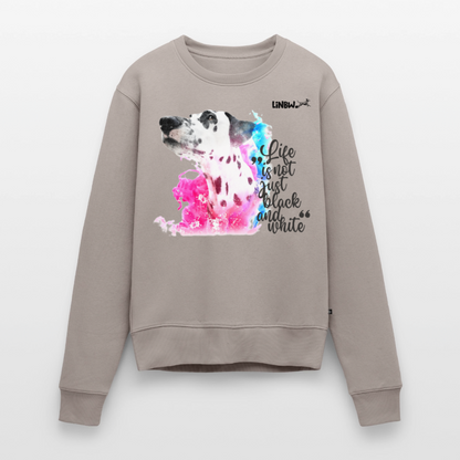 Boa's Pullover Splash Life is not just black and white Edition Black - Taupe