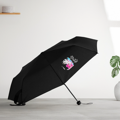 Boa's Regenschirm Splash Edition Life is not just black and white - Schwarz