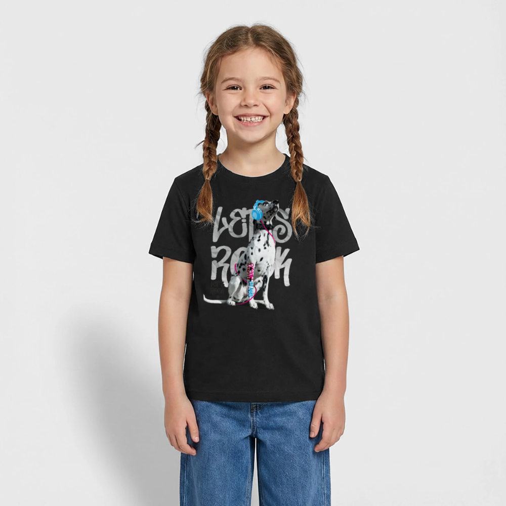 Boa's T-Shirt Let's Rock - Schwarz