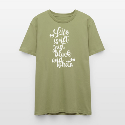 Life is not just black and white Unisex T-Shirt Premium White Edition - LiNBW.