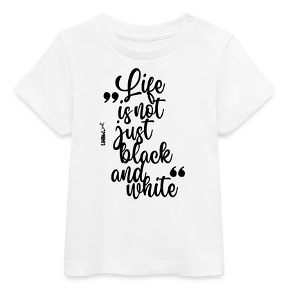 Life is not just black and white T-Shirt Black Edition - LiNBW.