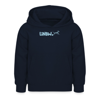 LiNBW. Crew Hoodie Life is not just black and white Edition Blue - LiNBW.