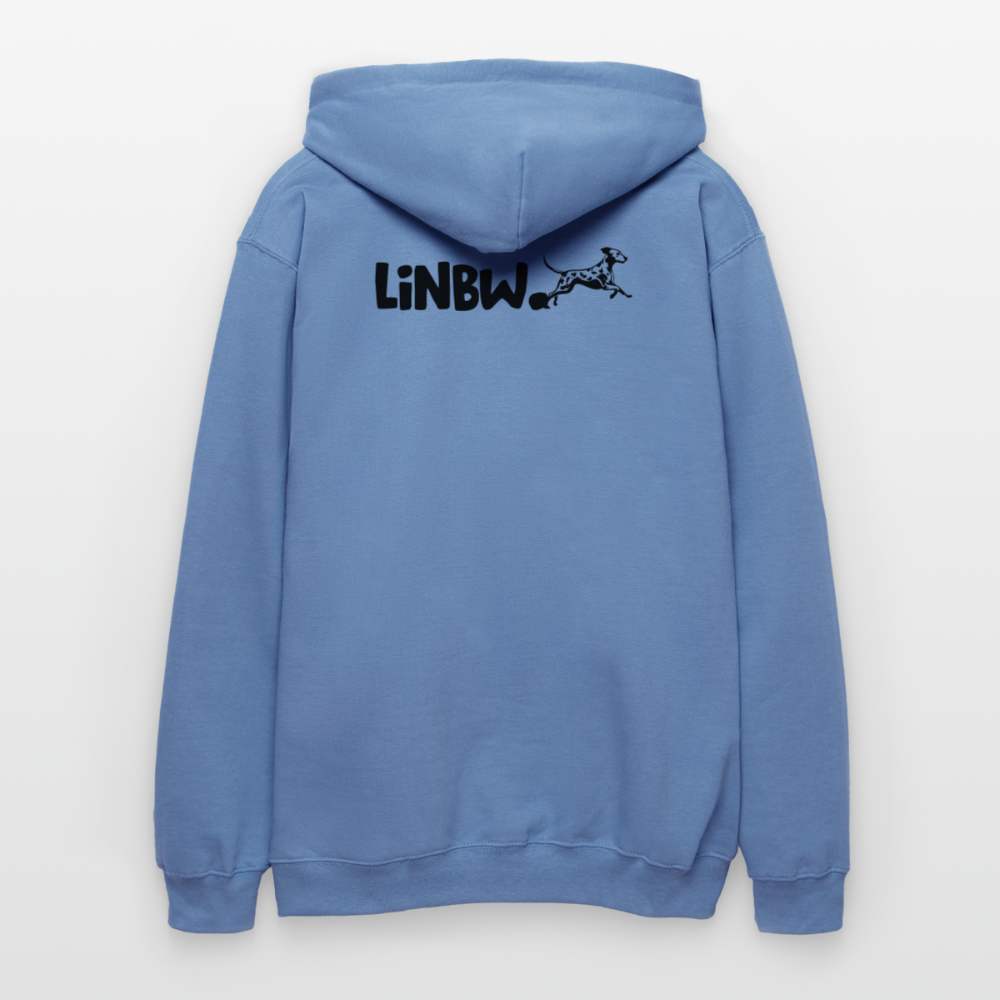 Life is not just black and white Hoodie Black Edition - Carolina Blue