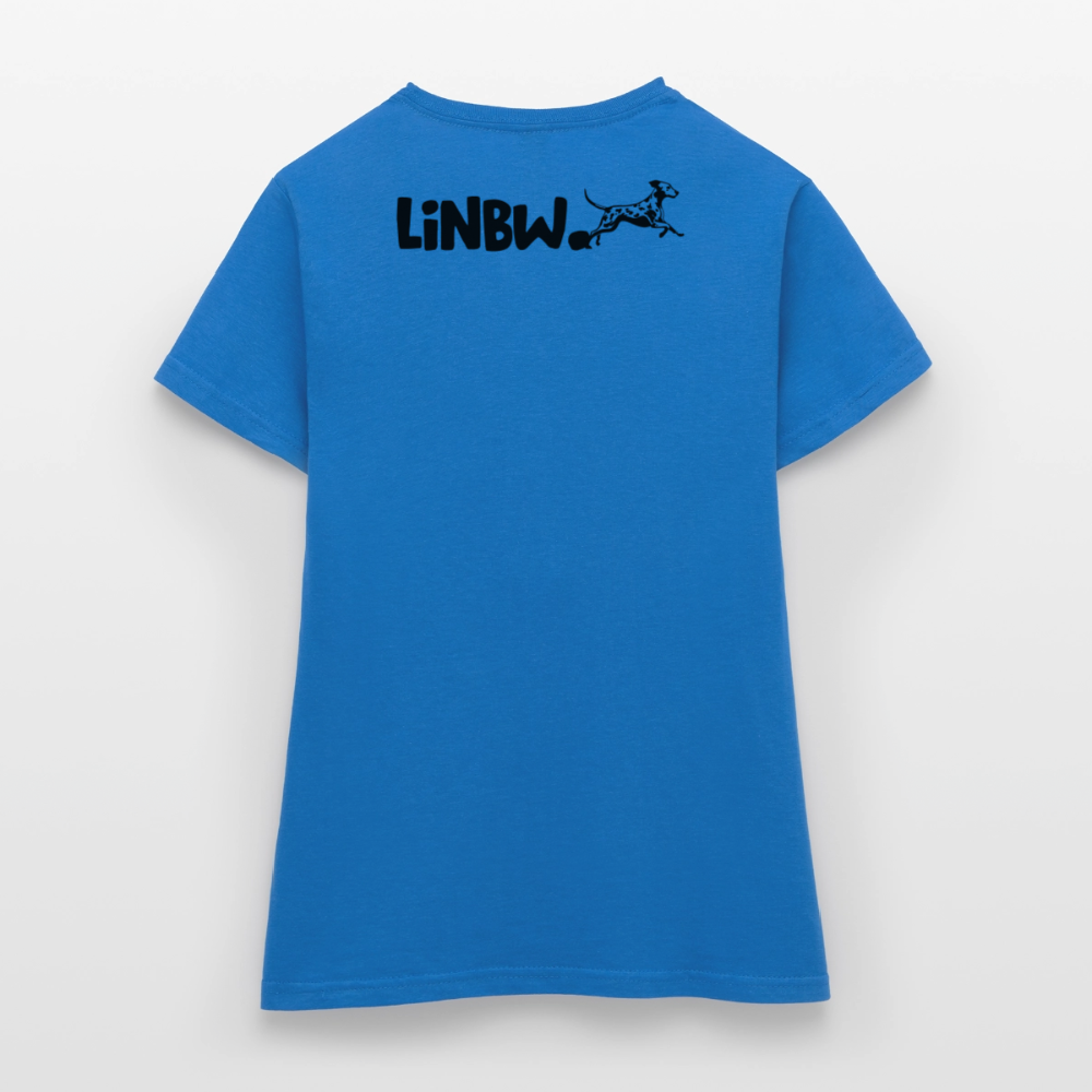 Life is not just black and white T-Shirt Black Edition - Royalblau