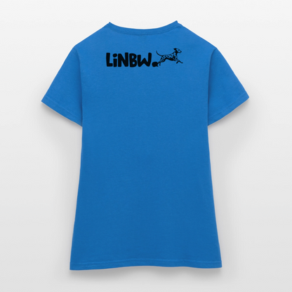 Life is not just black and white T-Shirt Black Edition - Royalblau