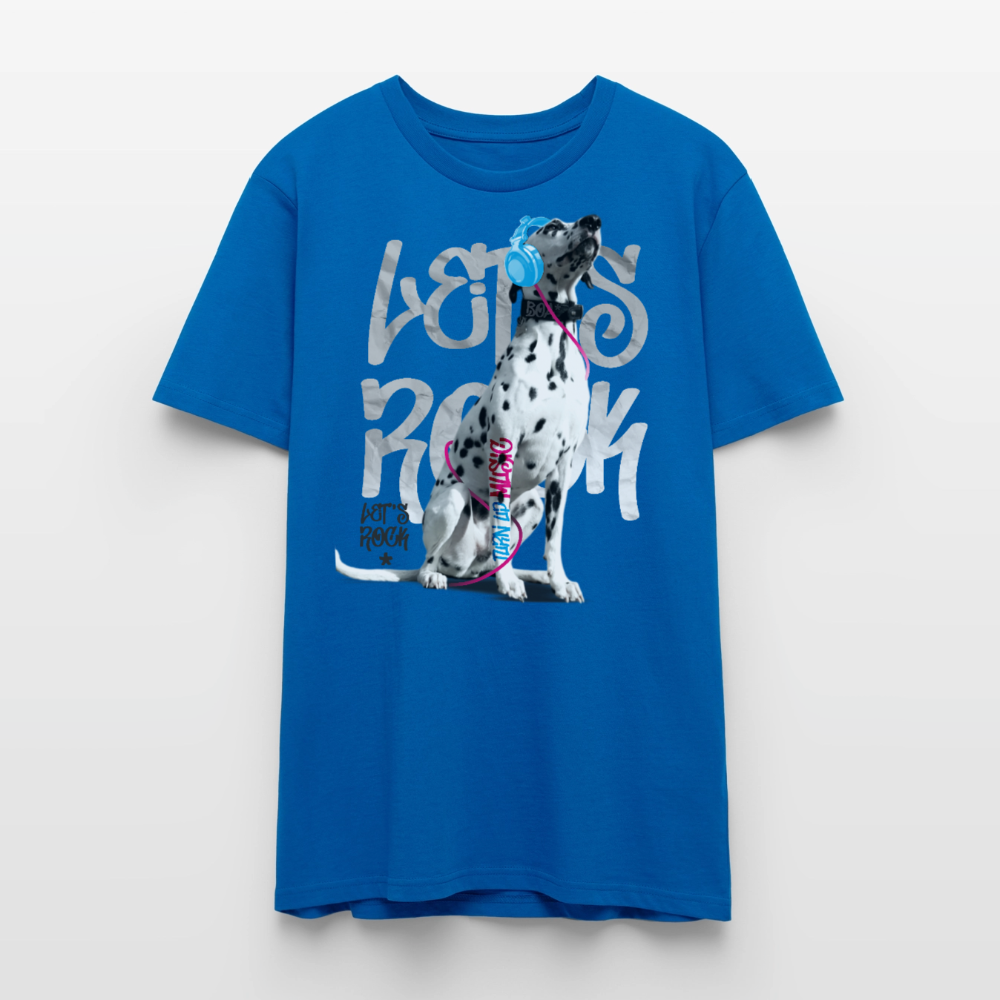 Boa Let’s Rock – Bio-Baumwollshirt - Pfauenblau