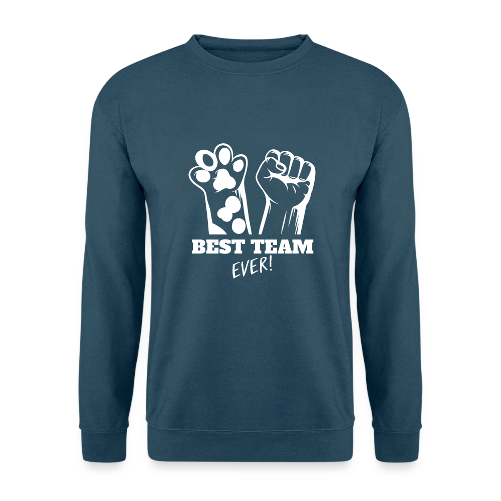 Best Team Ever Classic Pullover White Edition - LiNBW.