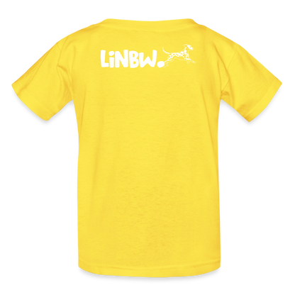 Life is not just black and white T-Shirt White Edition - Gelb