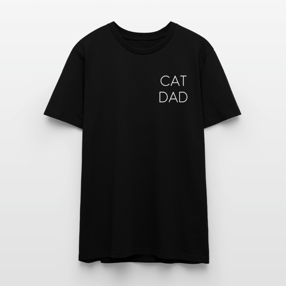 Pedro's Unisex T-Shirt Premium CAT DAD White Edition Stolzes Personal einer Katze - LiNBW.
