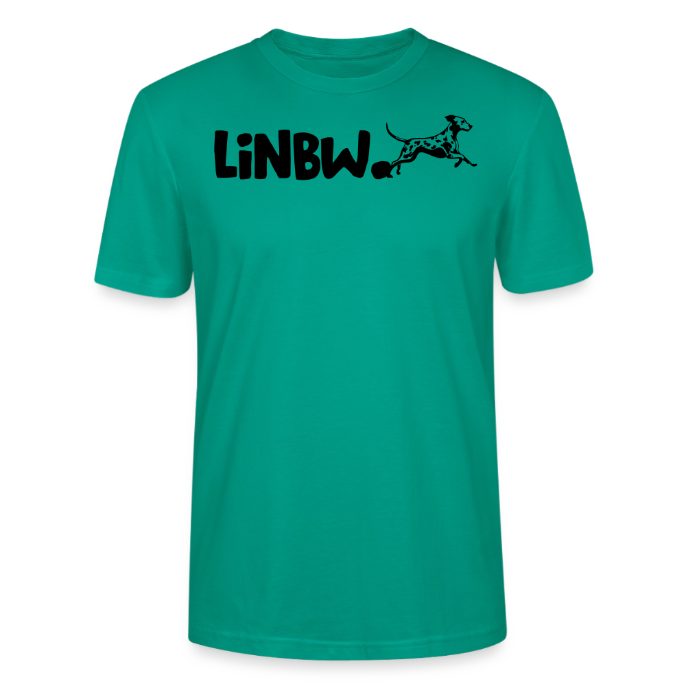 LiNBW. Unisex T-Shirt Premium Crew Black Edition Life is not just black and white - LiNBW.