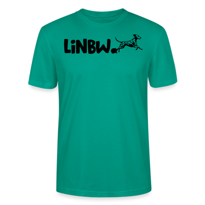 LiNBW. Unisex T-Shirt Premium Crew Black Edition Life is not just black and white - LiNBW.