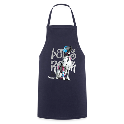 Boa´s Kochschürze Let´s Rock - Navy